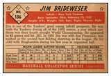 1953 Bowman Color Baseball #136 Jim Brideweser Yankees VG-EX 490951