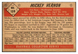 1953 Bowman Color Baseball #159 Mickey Vernon Senators VG-EX 490952