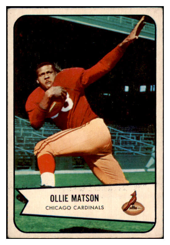 1954 Bowman Football #012 Ollie Matson Cardinals VG-EX 490957