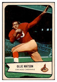 1954 Bowman Football #012 Ollie Matson Cardinals VG-EX 490957