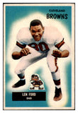 1955 Bowman Football #014 Len Moore Browns VG-EX 490959