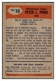 1955 Bowman Football #010 Pete Pihos Eagles VG-EX 490960