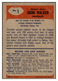 1955 Bowman Football #001 Doak Walker Lions VG-EX 490961