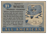 1955 Topps Football #021 Whizzer White Colorado VG-EX 490979