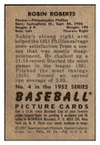 1952 Bowman Baseball #004 Robin Roberts Phillies EX-MT 490993