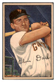 1952 Bowman Baseball #034 Al Dark Giants VG-EX 491022