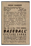 1952 Bowman Baseball #035 Granny Hamner Phillies VG-EX 491023