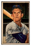 1952 Bowman Baseball #067 Johnny Groth Tigers VG-EX 491052