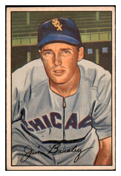 1952 Bowman Baseball #068 Jim Busby White Sox VG-EX 491053