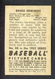 1952 Bowman Baseball #088 Bruce Edwards Cubs EX-MT 491067