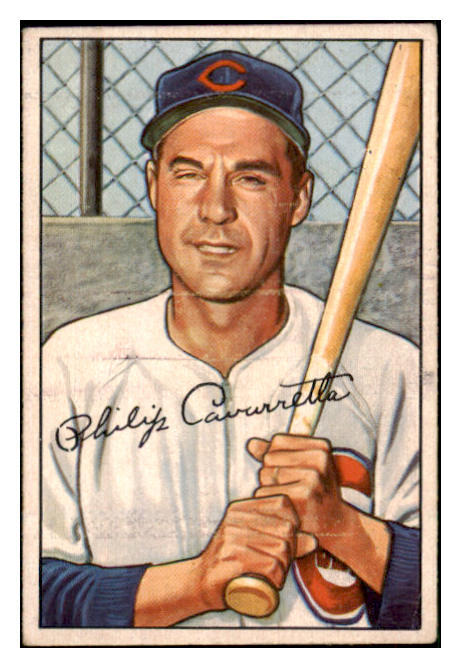 1952 Bowman Baseball #126 Phil Cavarretta Cubs VG-EX 491106