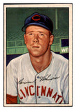 1952 Bowman Baseball #150 Herman Wehmeier Reds EX-MT 491131