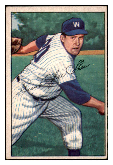 1952 Bowman Baseball #230 Frank Shea Senators VG-EX 491186