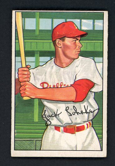 1952 Bowman Baseball #251 Jack Lohrke Phillies VG-EX 491203