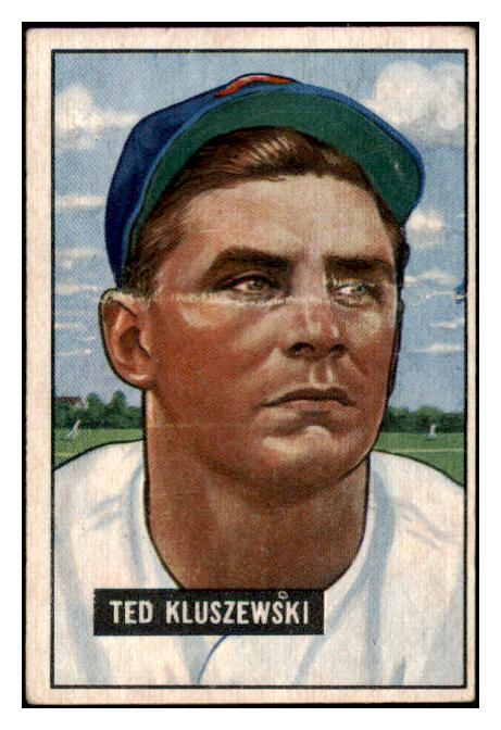 1951 Bowman Baseball #143 Ted Kluszewski Reds GD-VG 491211