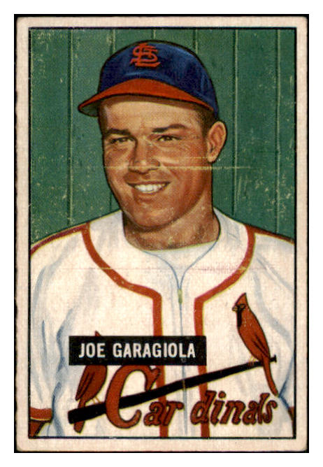 1951 Bowman Baseball #122 Joe Garagiola Cardinals VG-EX 491230