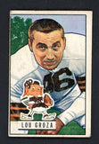 1951 Bowman Football #075 Lou Groza Browns VG-EX 491258