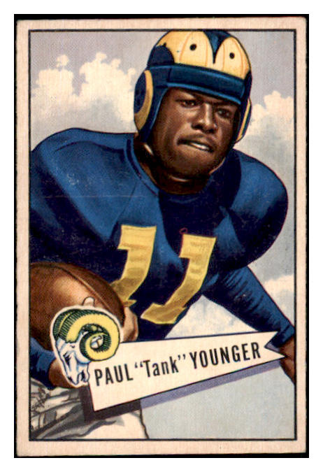 1952 Bowman Small Football #025 Tank Younger Rams VG-EX 491272