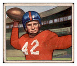 1950 Bowman Football #103 Charley Conerly Giants VG-EX 491279