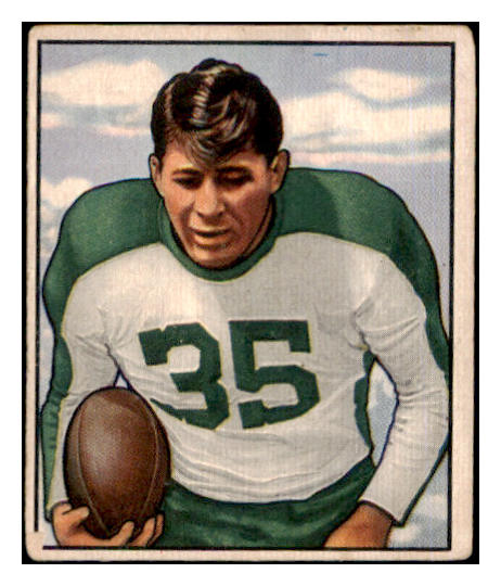 1950 Bowman Football #134 Pete Pihos Eagles VG-EX 491283