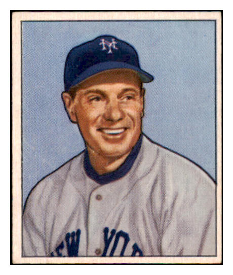 1950 Bowman Baseball #220 Leo Durocher Giants EX-MT Copyright 491287