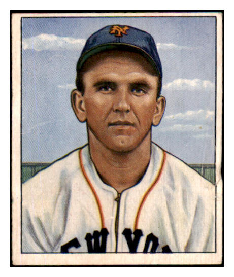 1950 Bowman Baseball #065 Dave Koslo Giants VG 491294