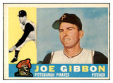 1960 Topps Baseball #512 Joe Gibbon Pirates NR-MT 491298