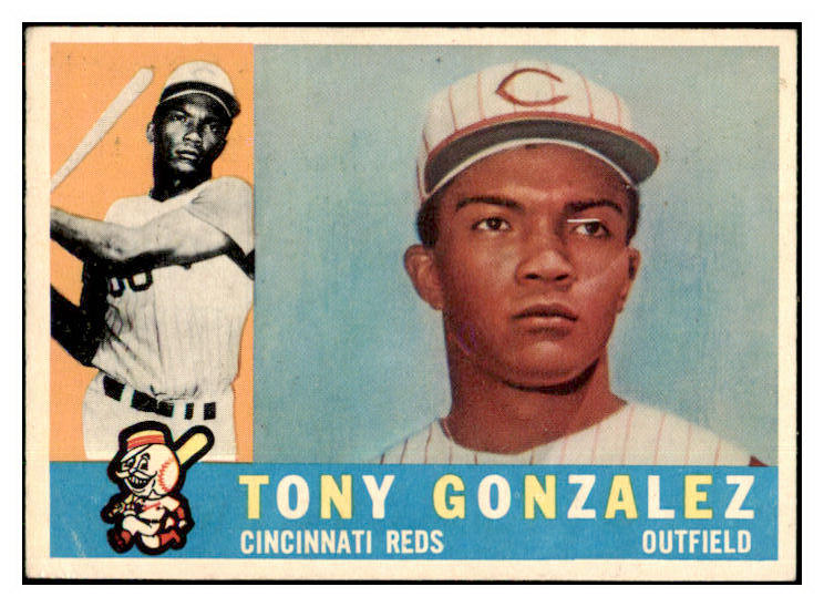 1960 Topps Baseball #518 Tony Gonzalez Reds NR-MT 491299