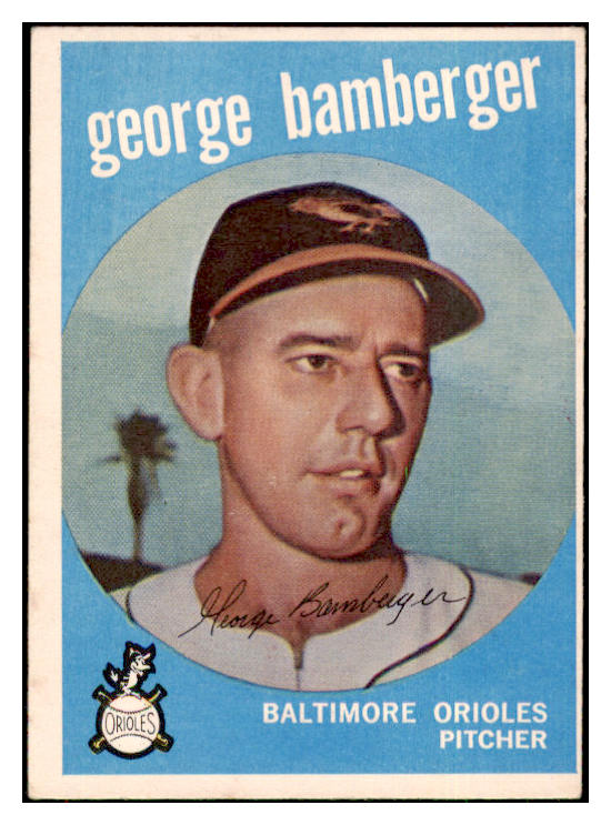 1959 Topps Baseball #529 George Bamberger Orioles EX-MT 491303