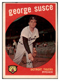 1959 Topps Baseball #511 George Susce Tigers VG 491317