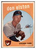 1959 Topps Baseball #520 Don Elston Cubs VG 491322