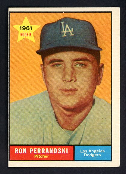 1961 Topps Baseball #525 Ron Perranoski Dodgers VG-EX 491359