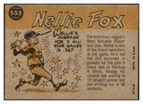 1960 Topps Baseball #555 Nellie Fox A.S. White Sox EX-MT 491369