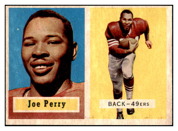 1957 Topps Football #129 Joe Perry 49ers NR-MT 491375