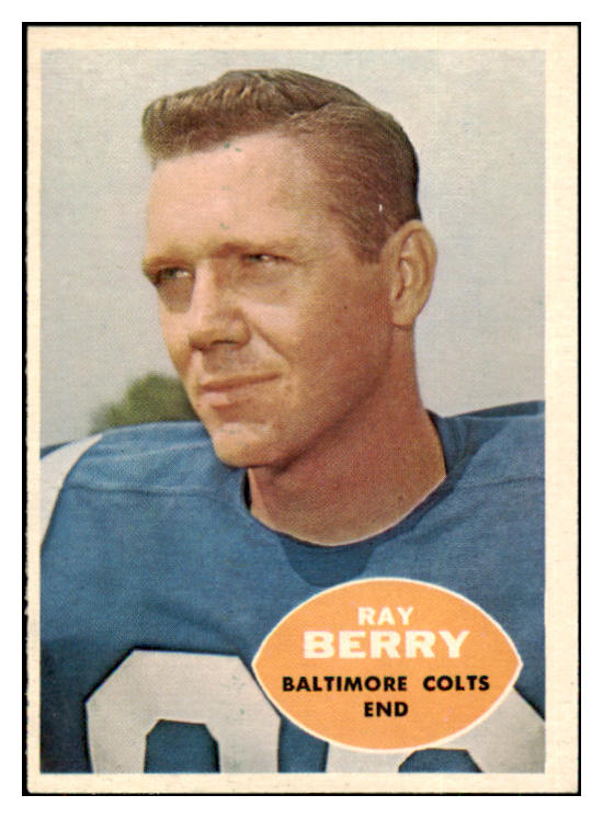 1960 Topps Football #004 Raymond Berry Colts NR-MT 491393