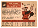 1959 Topps Baseball #542 Jim Perry Indians VG-EX 491398