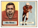 1957 Topps Football #026 Ollie Matson Cardinals NR-MT 491400