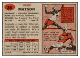 1957 Topps Football #026 Ollie Matson Cardinals NR-MT 491400