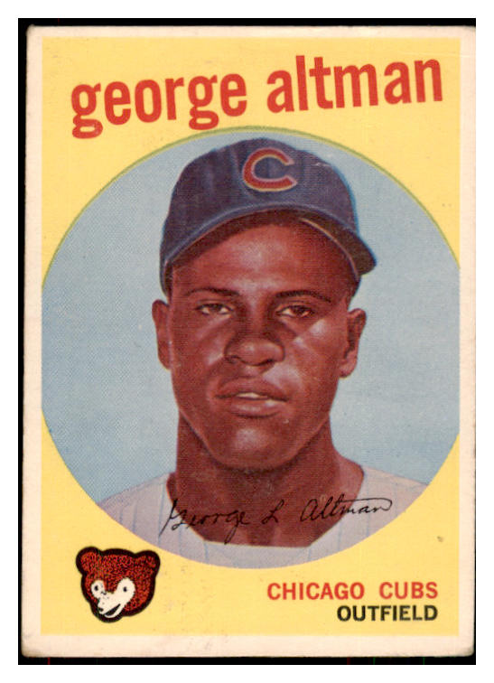 1959 Topps Baseball #512 George Altman Cubs VG-EX 491432