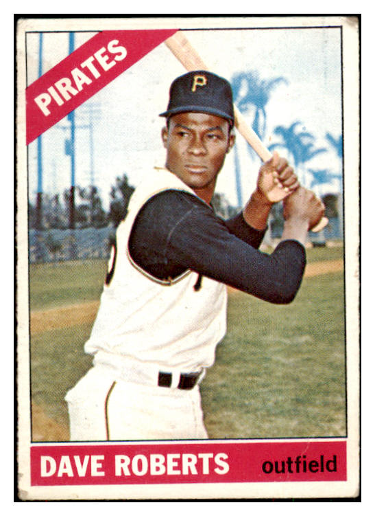 1966 Topps Baseball #571 Dave Roberts Pirates VG 491442