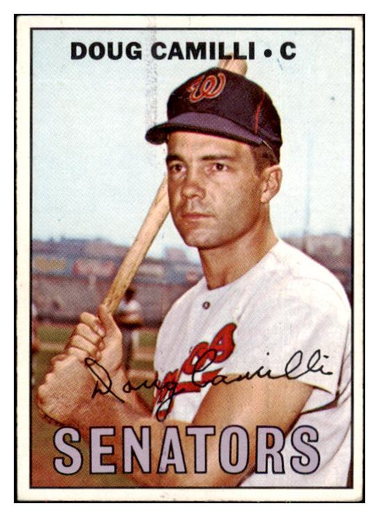 1967 Topps Baseball #551 Doug Camilli Senators EX 491522