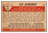 1953 Bowman Color Baseball #055 Leo Durocher Giants VG-EX 491533