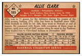 1953 Bowman Color Baseball #155 Allie Clark A's EX 491536