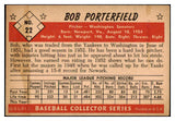 1953 Bowman Color Baseball #022 Bob Porterfield Senators VG 491551