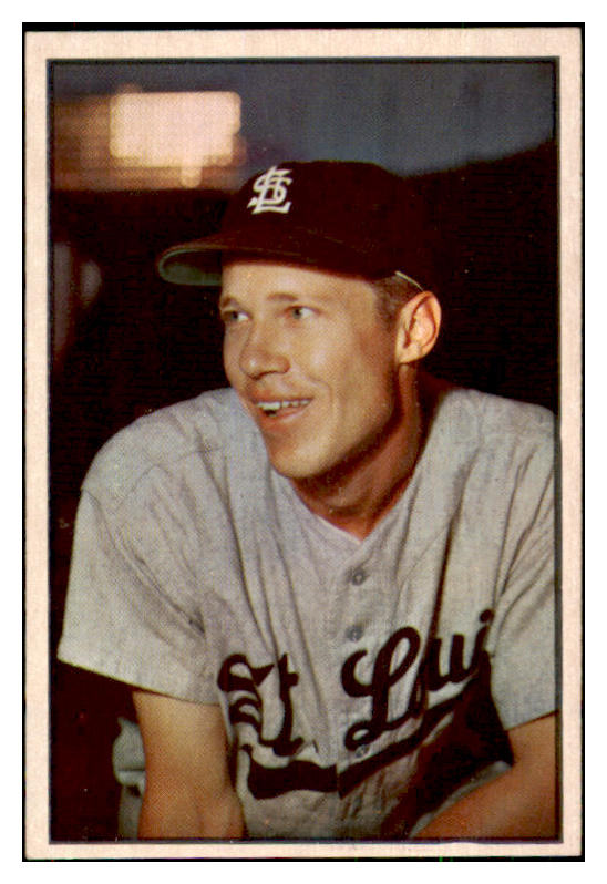 1953 Bowman Color Baseball #020 Don Lenhardt Browns NR-MT 491556