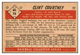1953 Bowman Color Baseball #070 Clint Courtney Browns EX-MT 491568