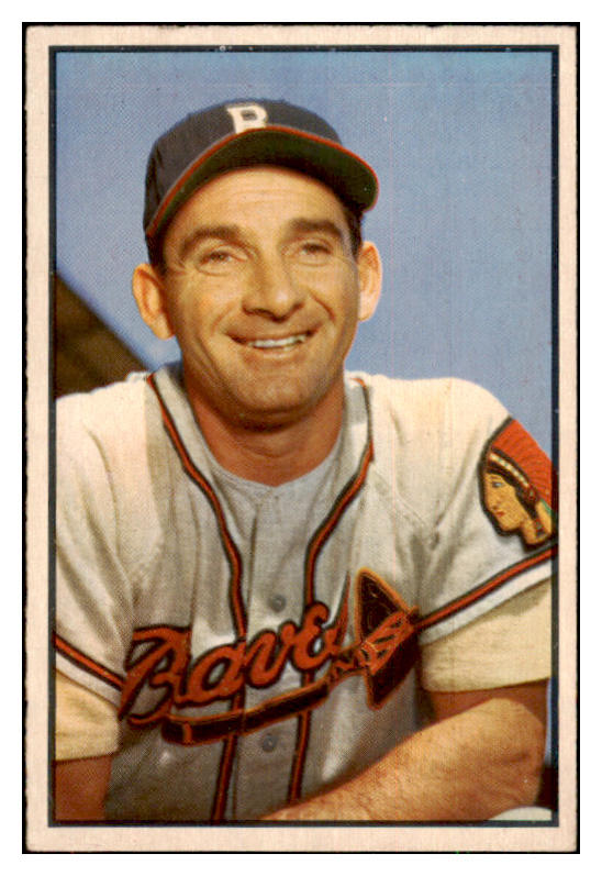 1953 Bowman Color Baseball #005 Sid Gordon Braves EX-MT 491575
