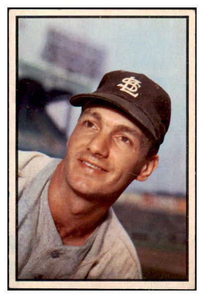 1953 Bowman Color Baseball #111 Jim Dyck Browns VG 491581