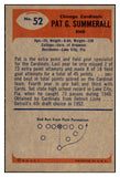 1955 Bowman Football #052 Pat Summerall Cardinals NR-MT 491586