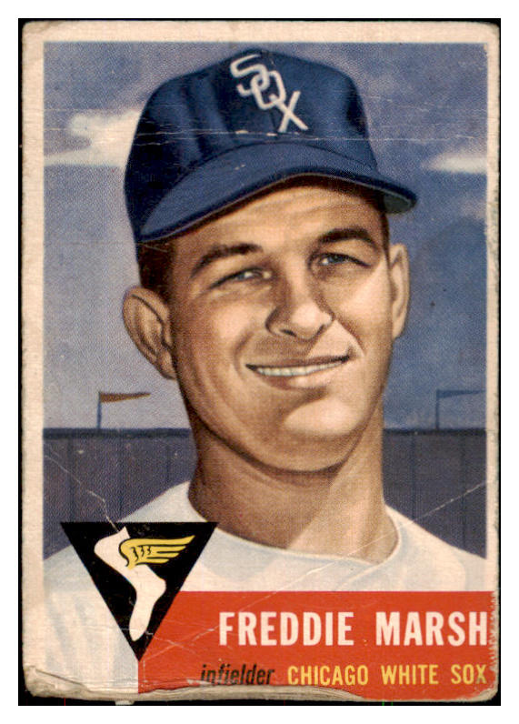 1953 Topps Baseball #240 Fred Marsh White Sox PR-FR 491620